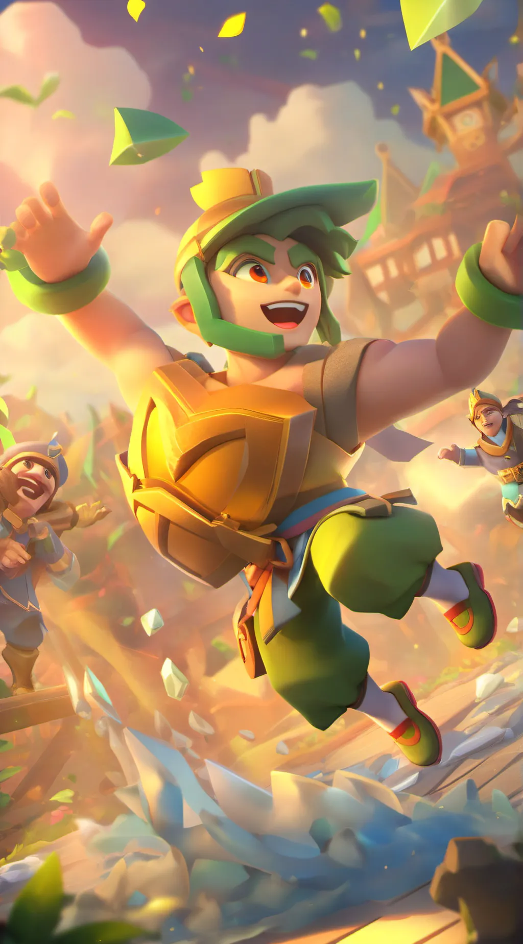 ai character: hero 19 background