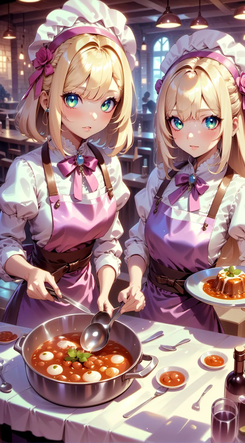 ai character: Laura & Nessa background