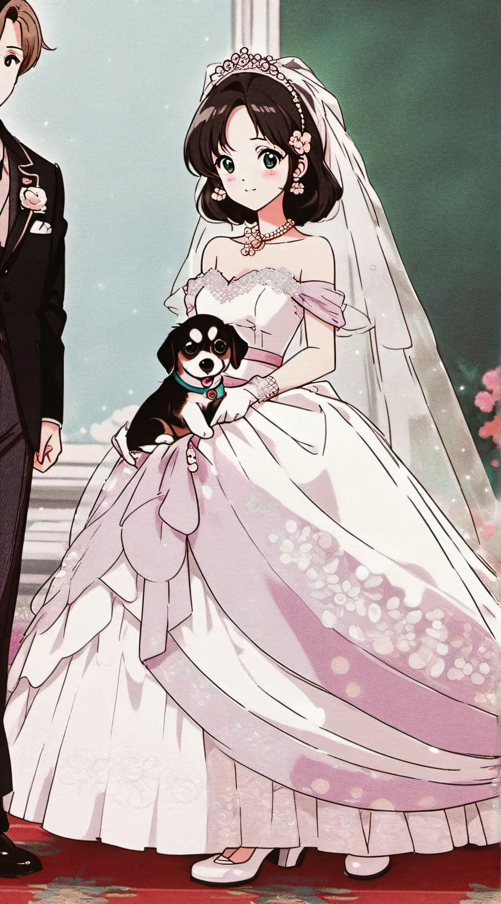 ai character: I will marry you background