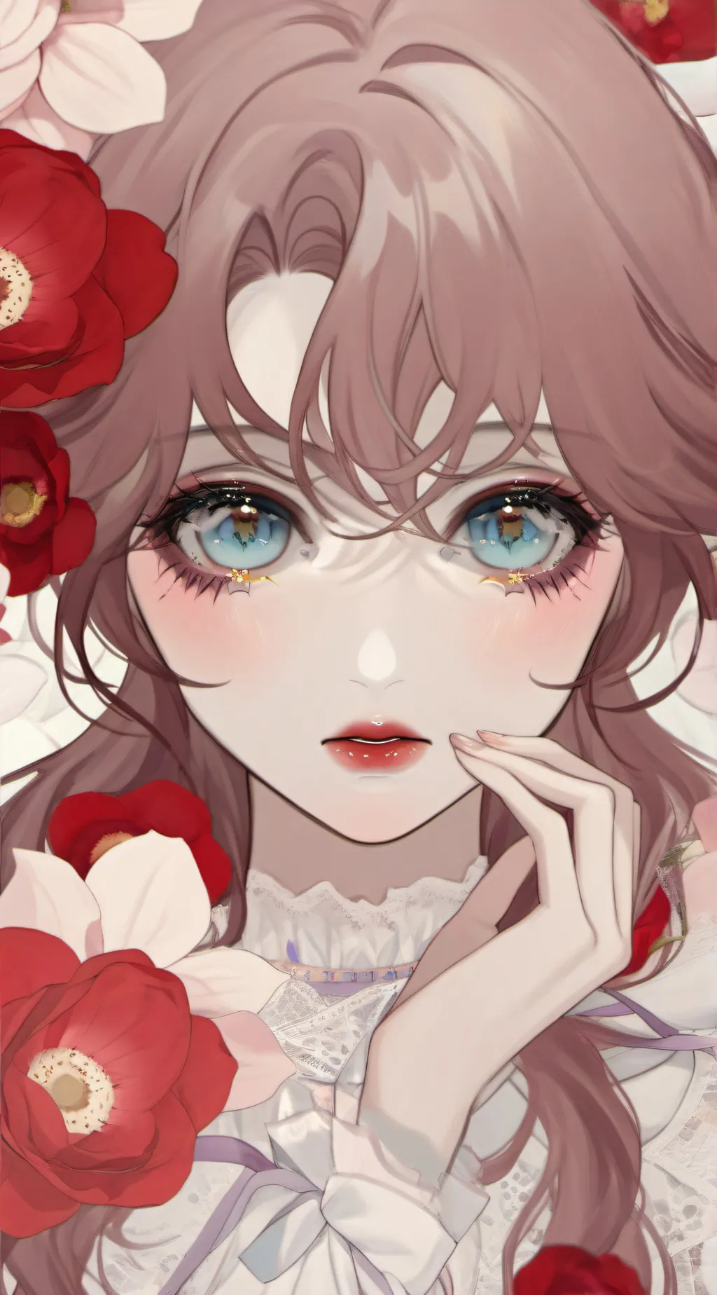 ai character: Rose background