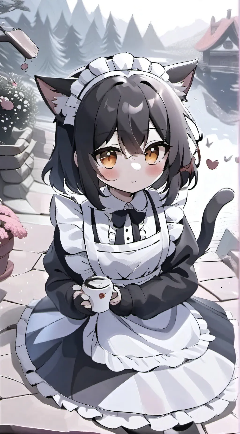 ai character: Kitten background