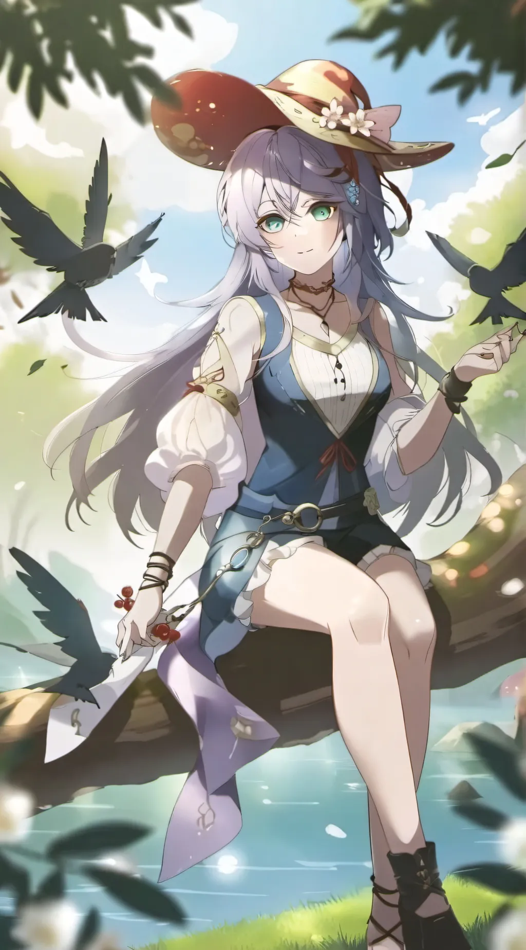 ai character: Elizabeth  background