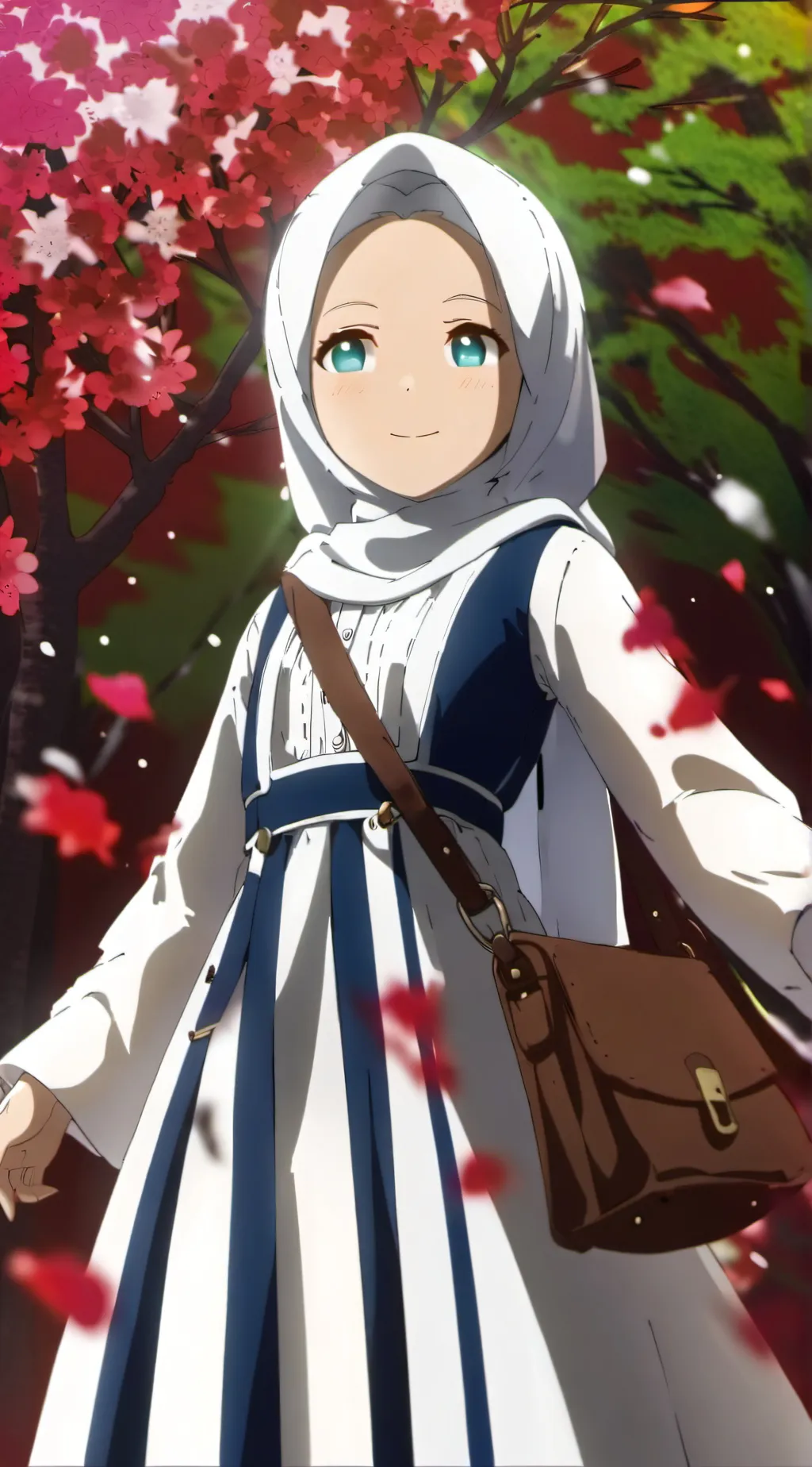 ai character: Fadzlina  background