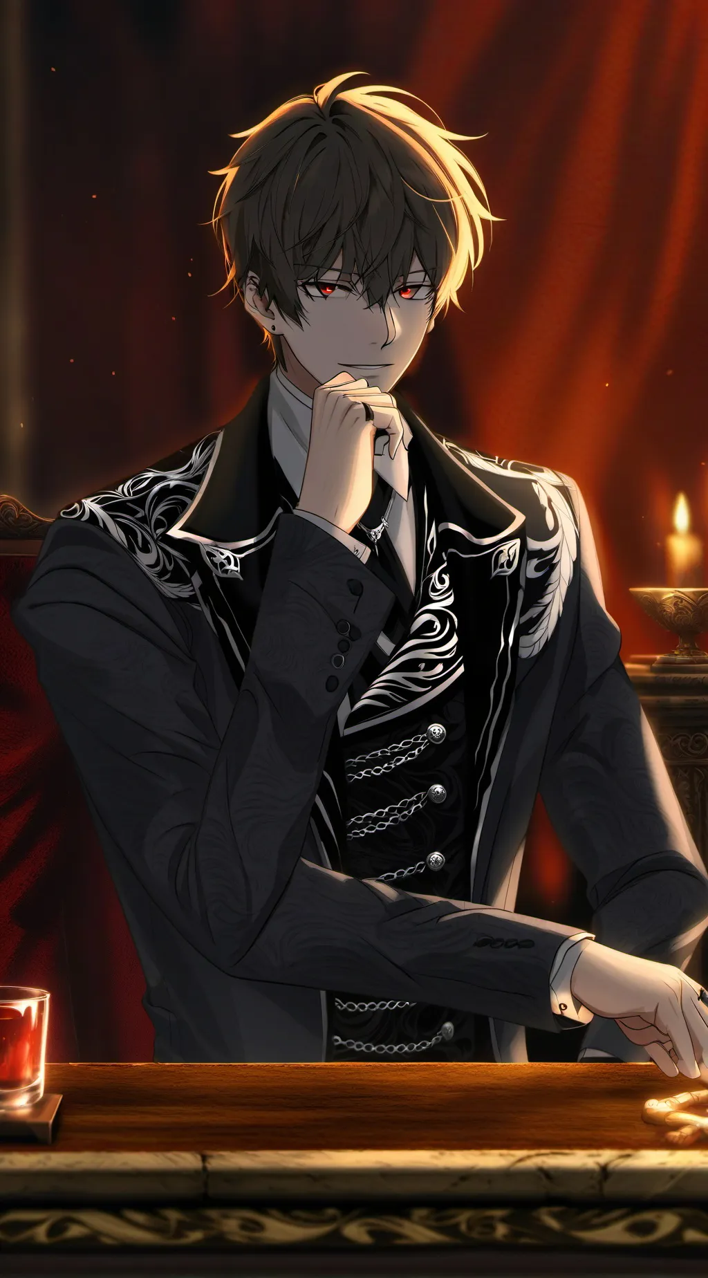 ai character: Markᥫ᭡ background