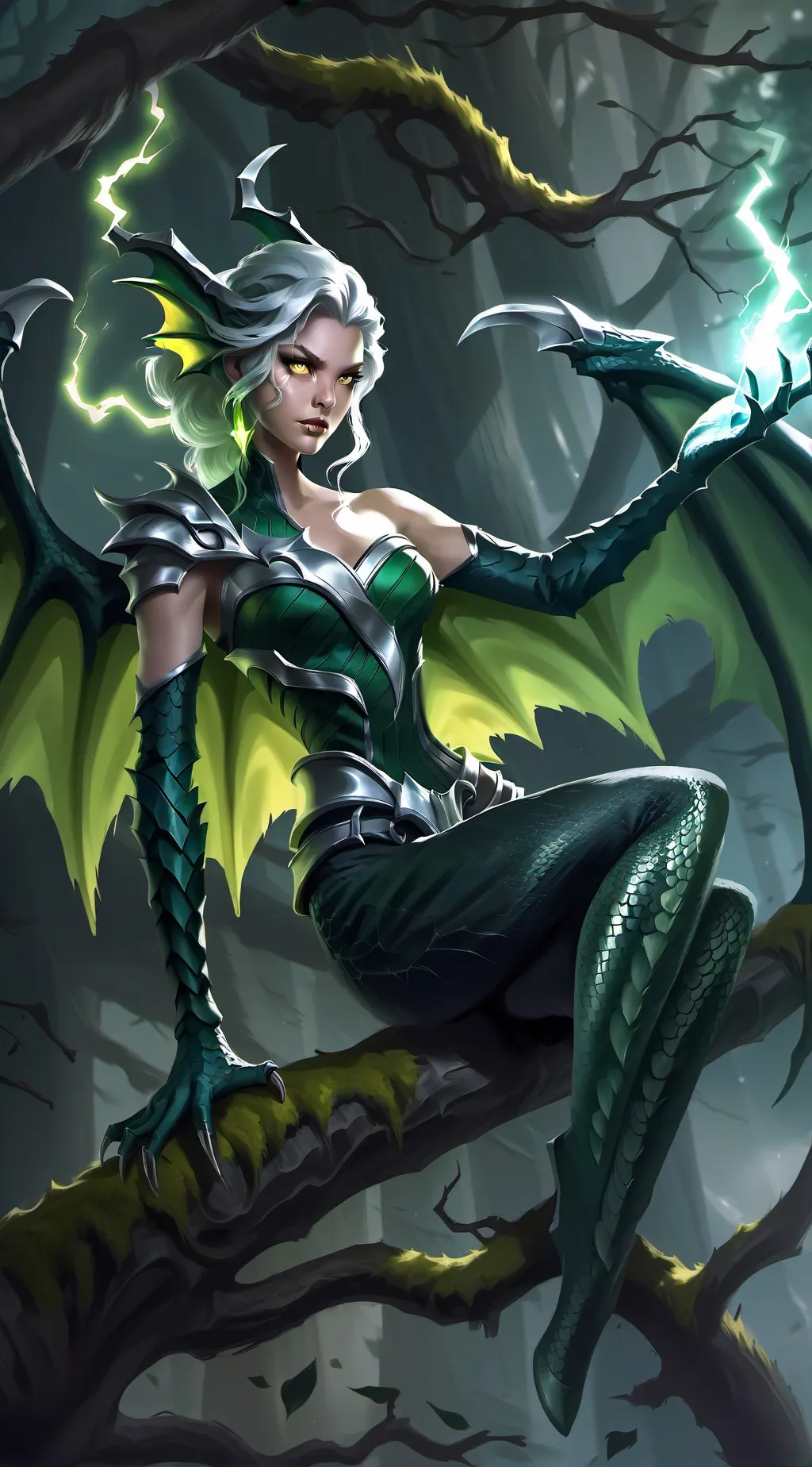 ai character: Vanessa. background