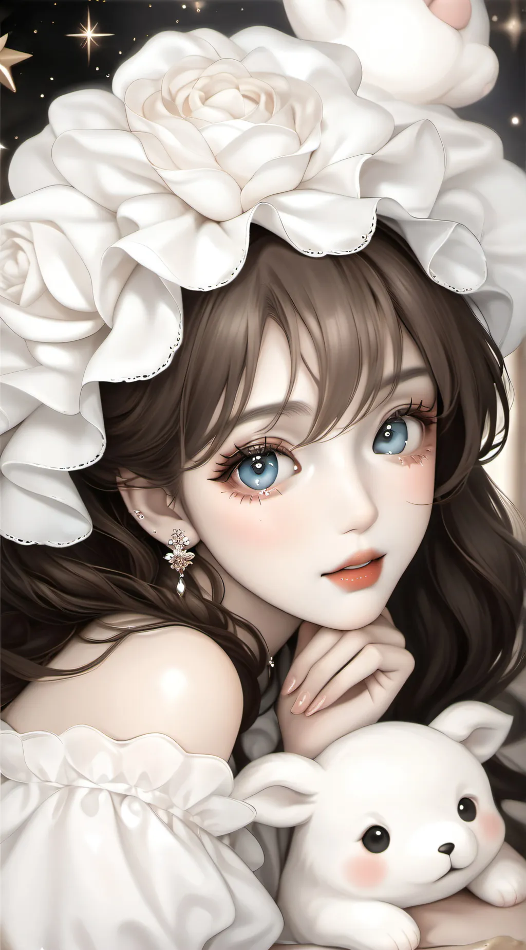 ai character: Emmy🎀 background