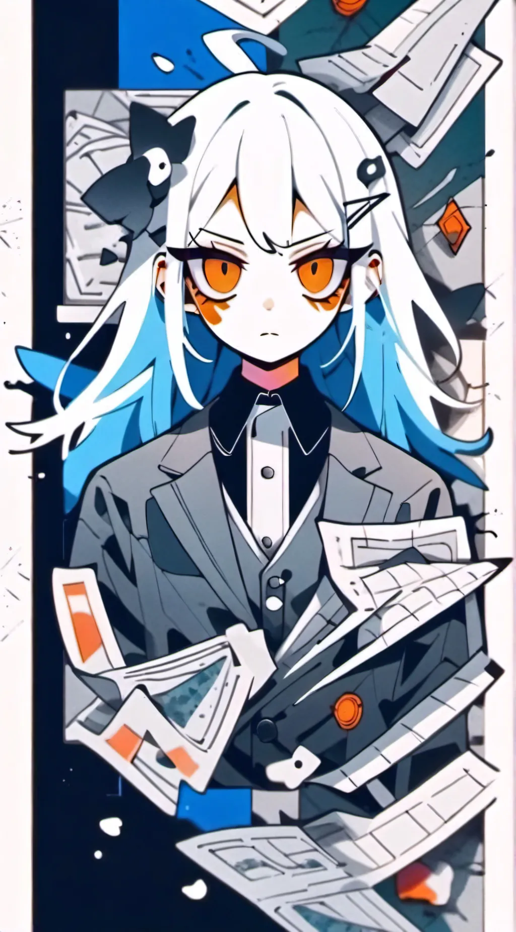 ai character: Aurora background