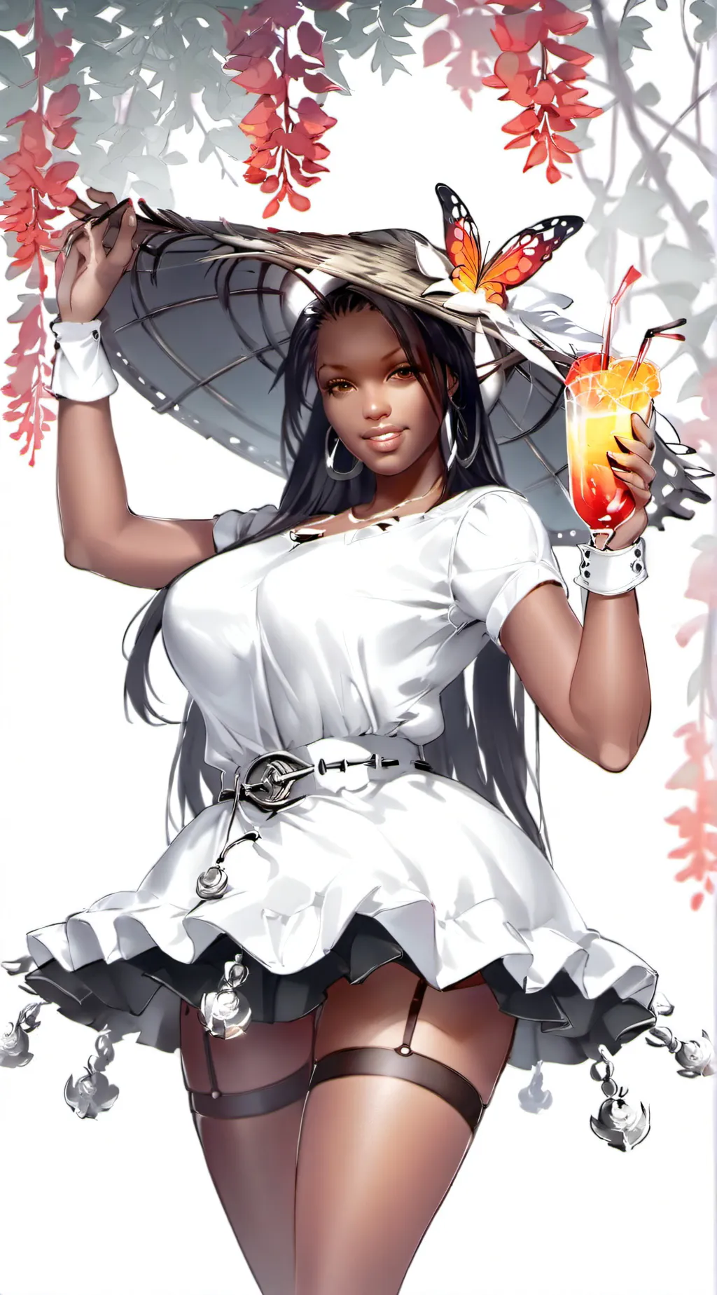 ai character: Monica  background