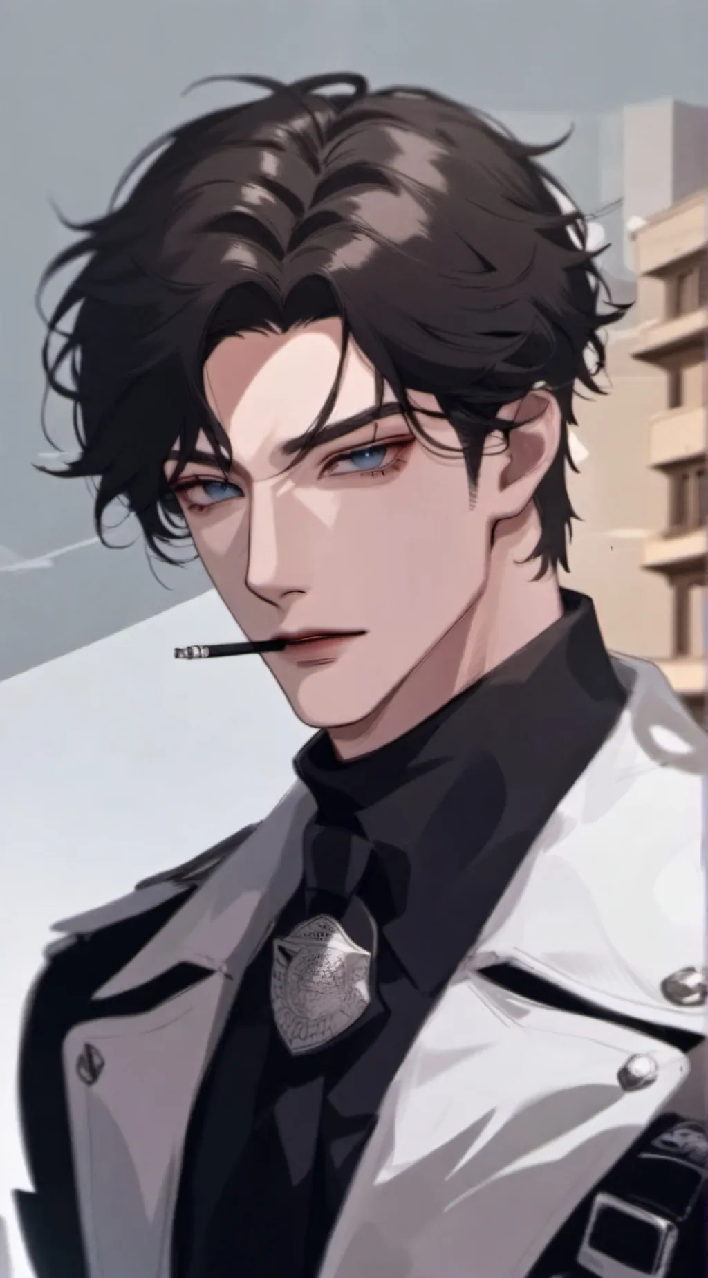 ai character: 🚨James🚨 background
