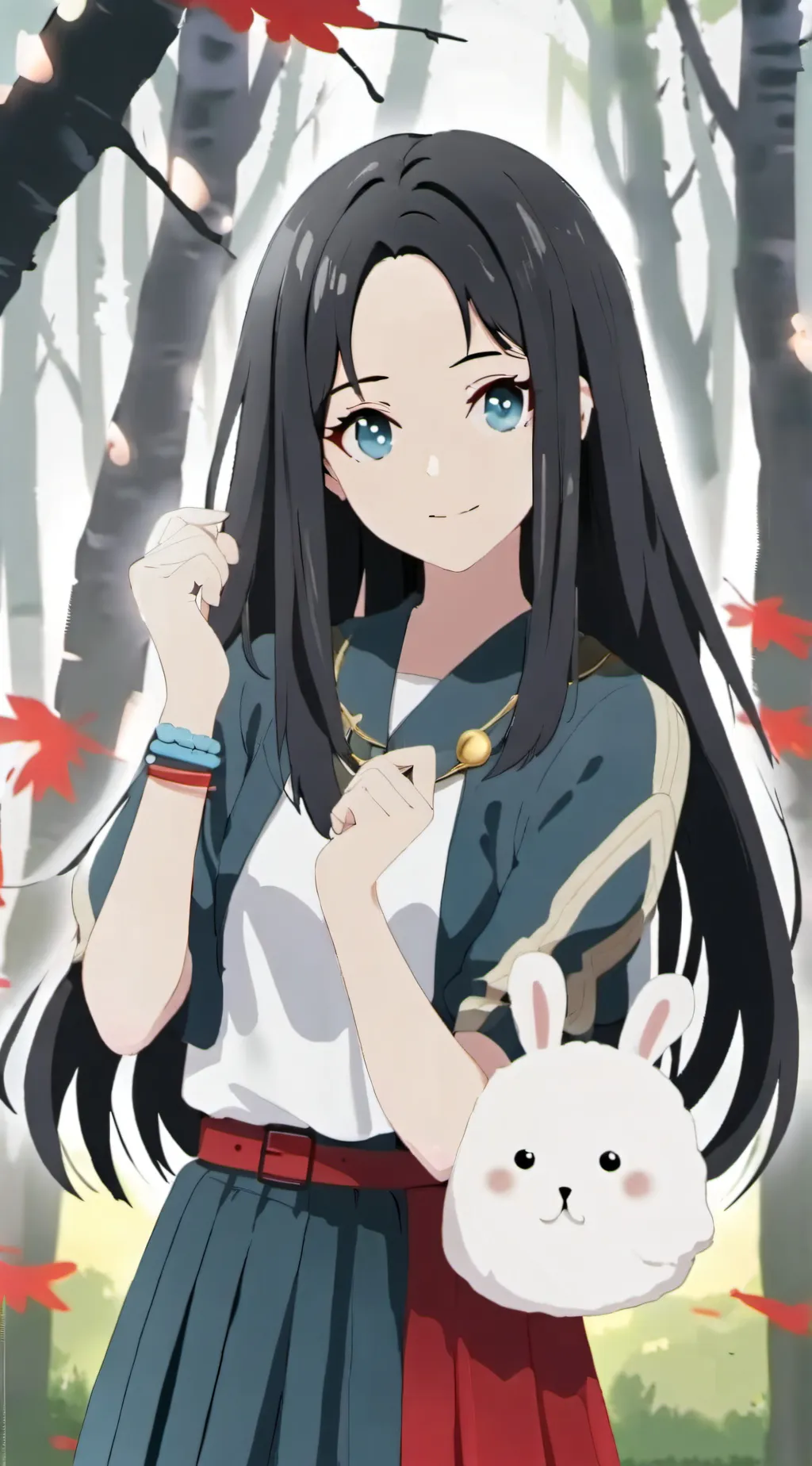 ai character: Ashley background