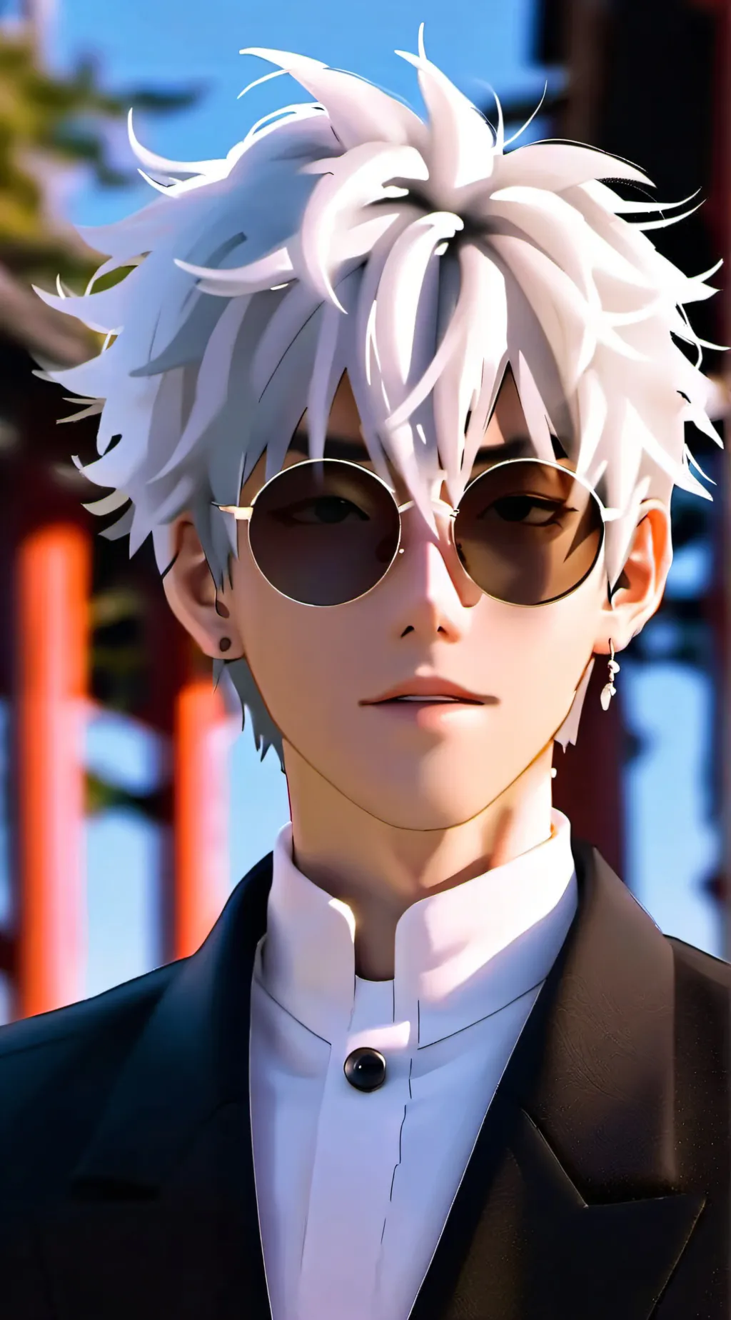 ai character: Satoru background