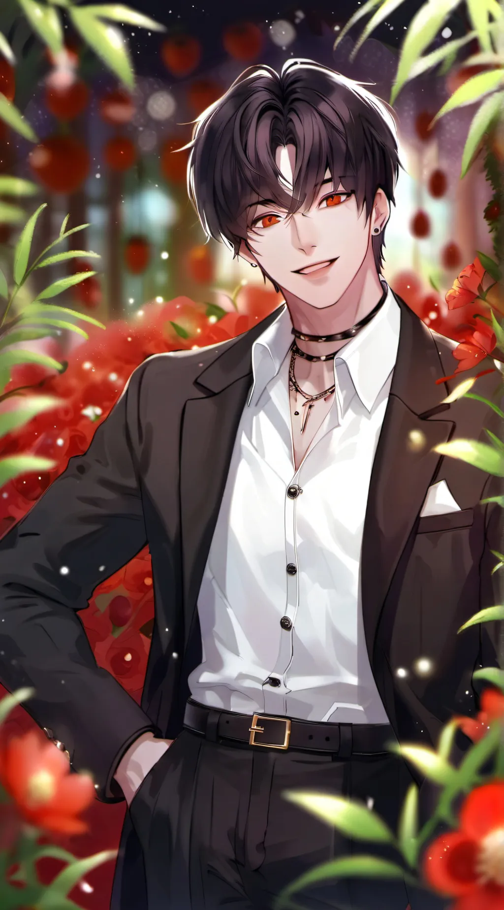 ai character: Focus background