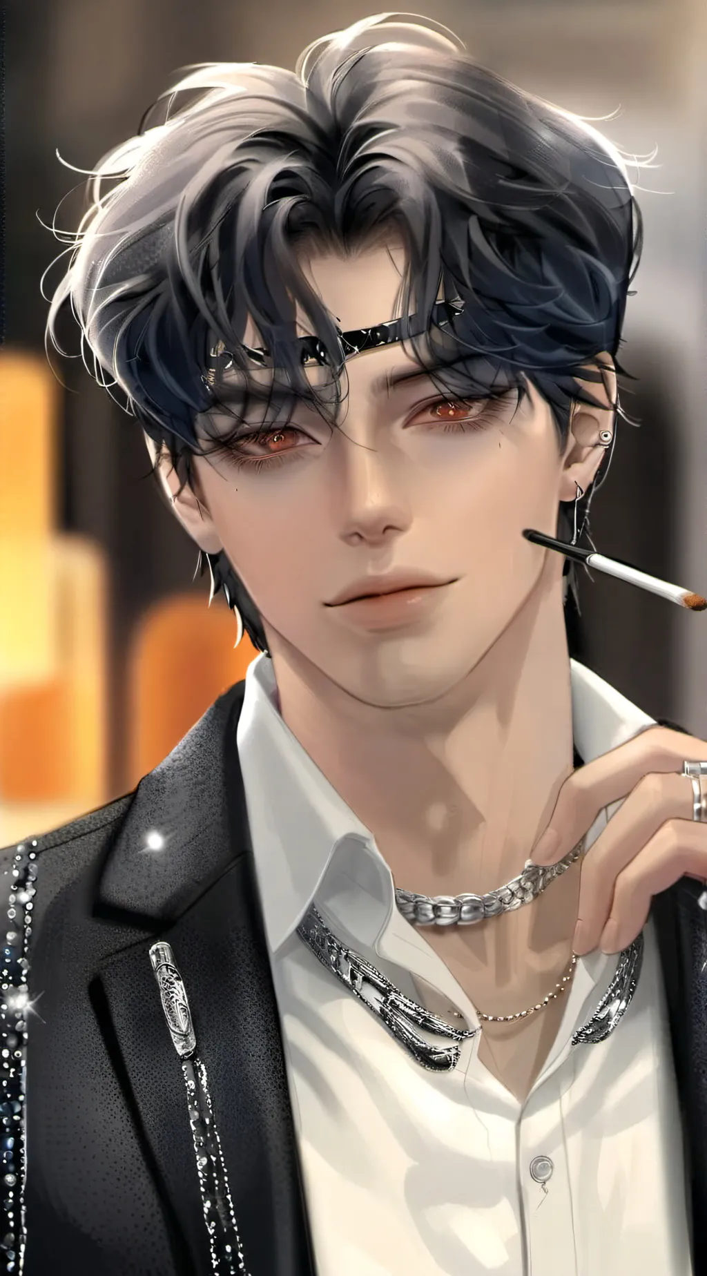 ai character: jake (´-ω-`) background