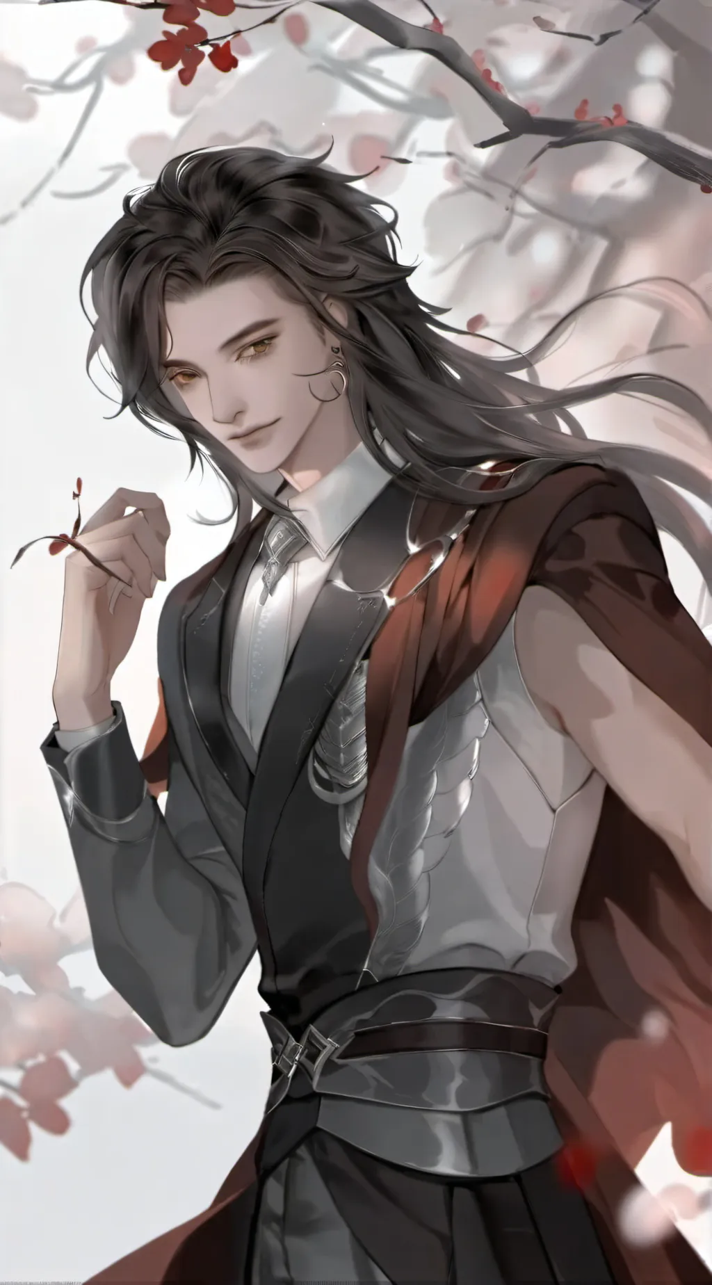 ai character: pretty  background