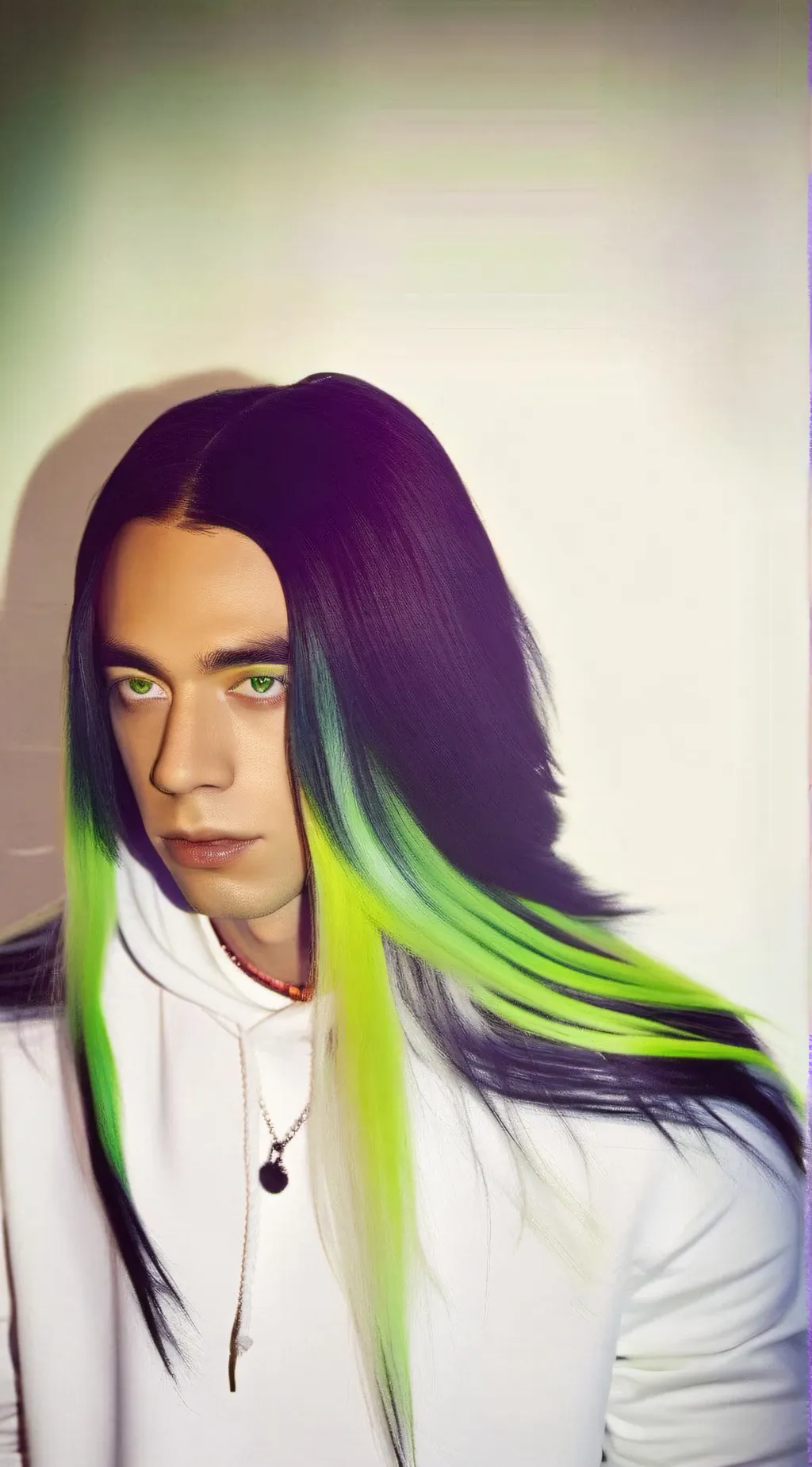 ai character: Billie Eilish background