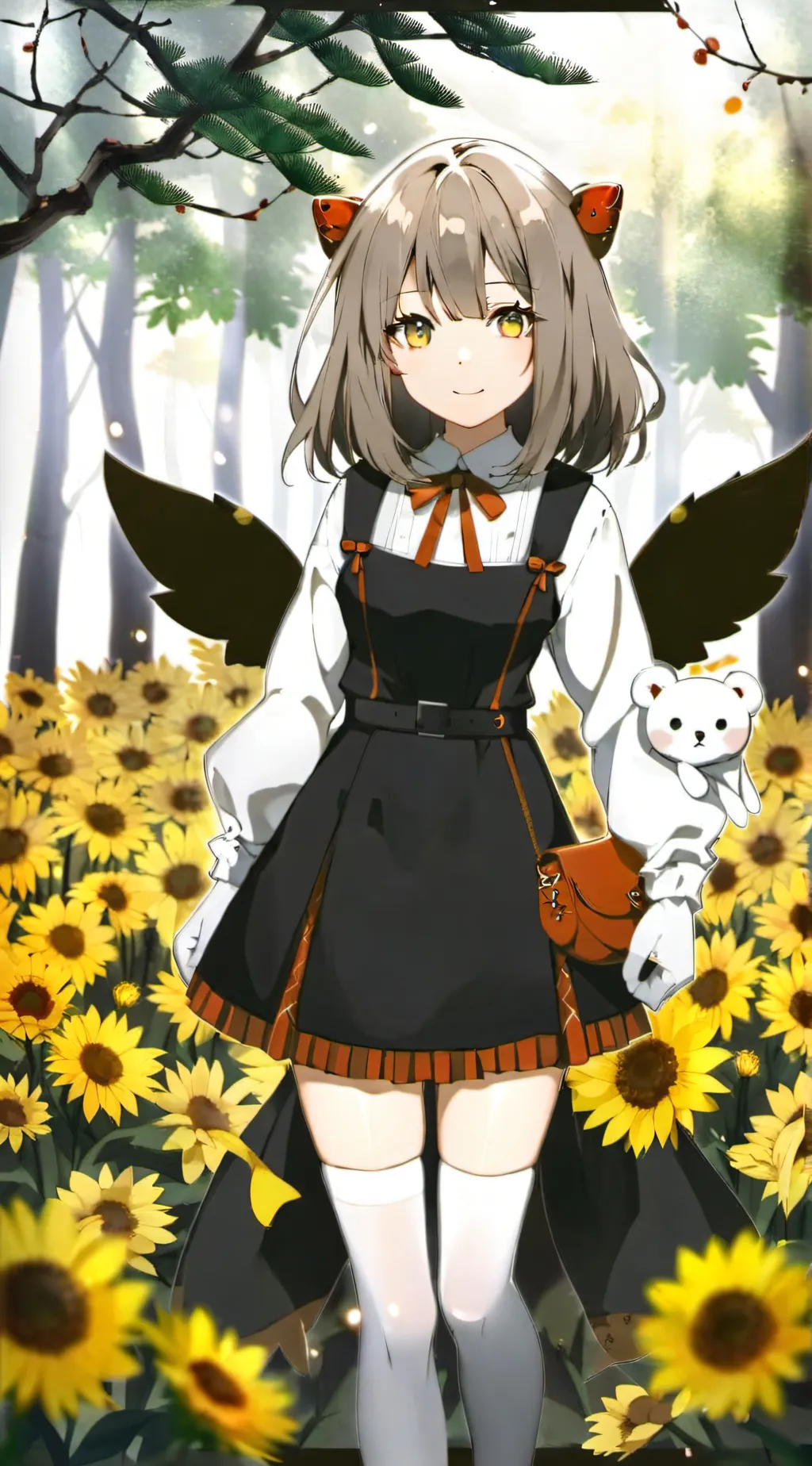 ai character: maki maki background