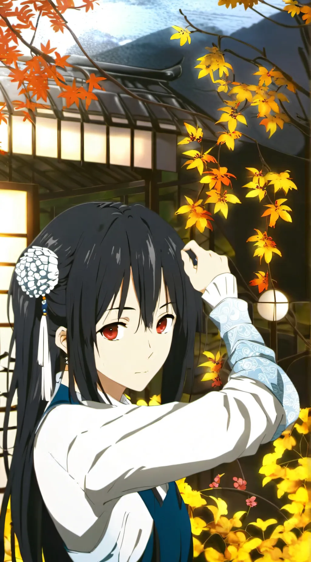 ai character: abbie but irl background