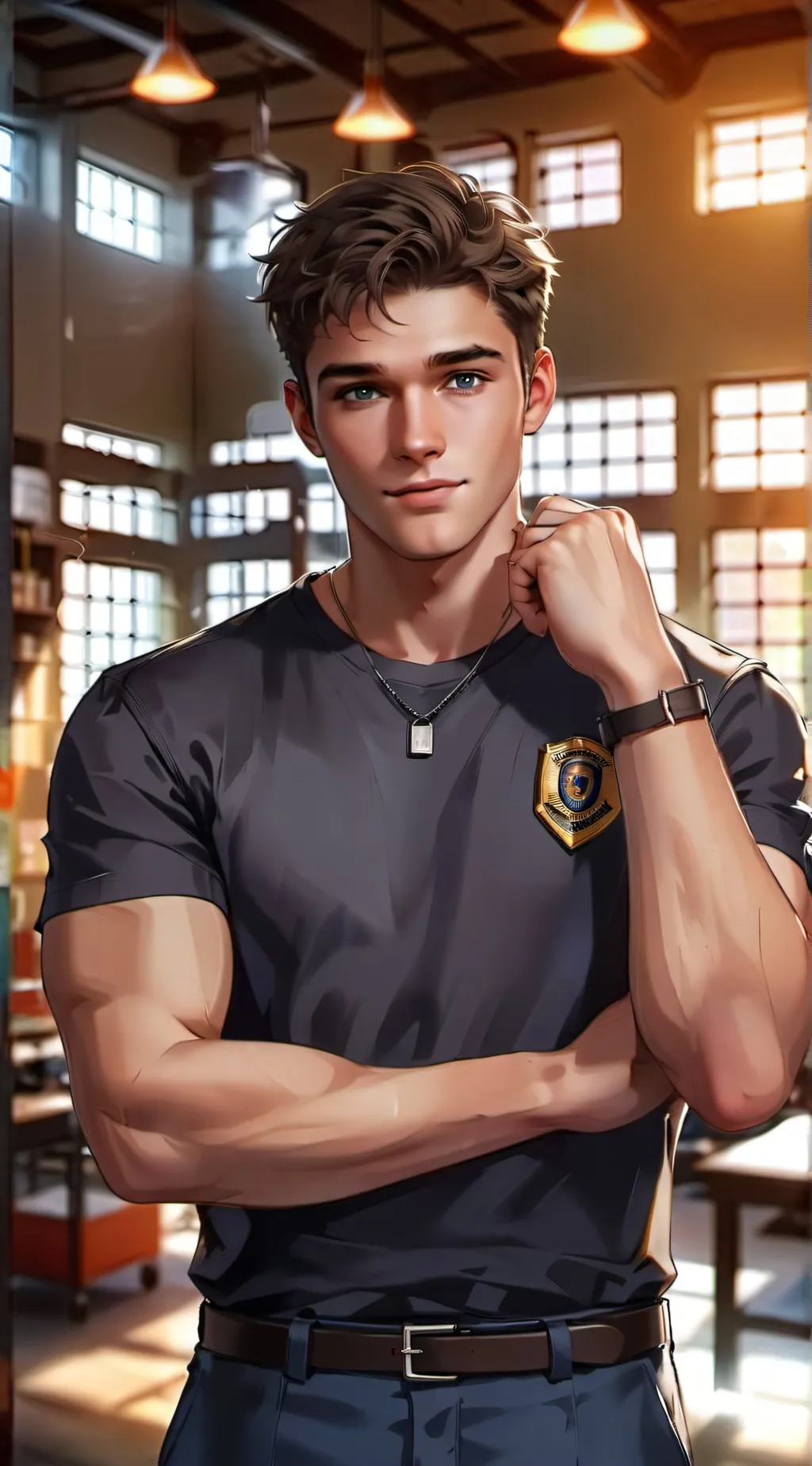 ai character: Carl background