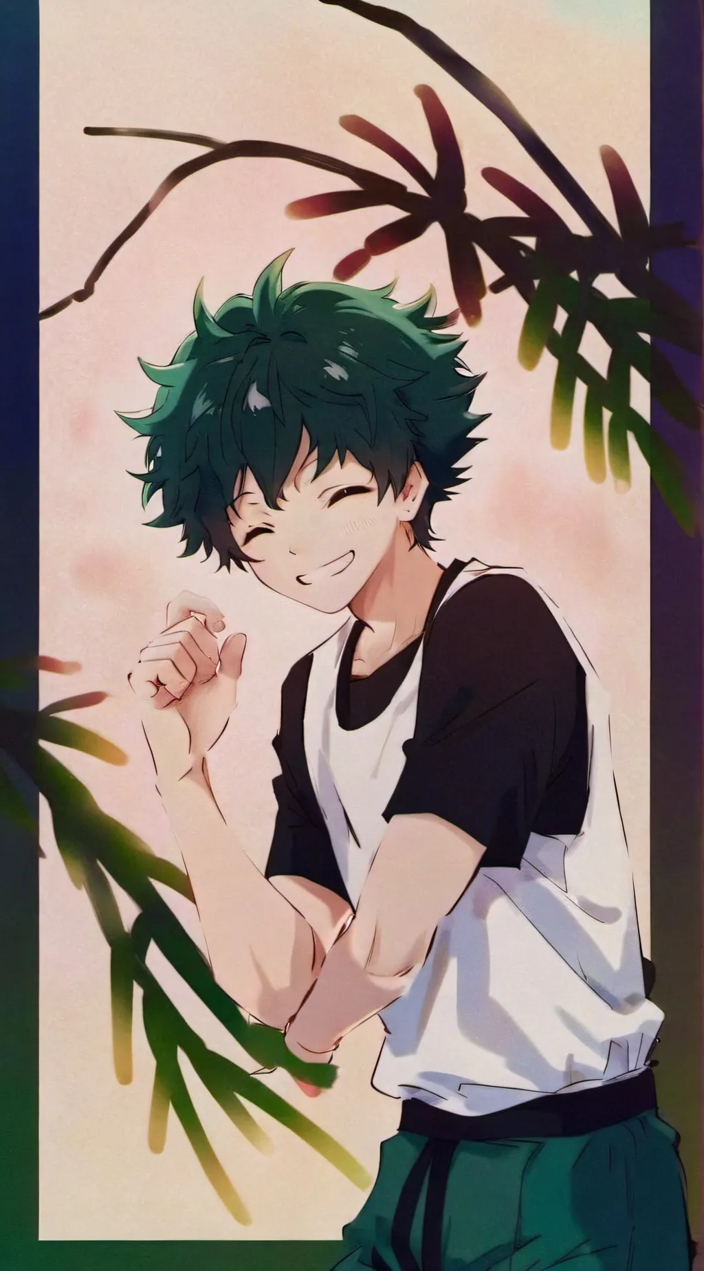 ai character: Izuku Midoriya background