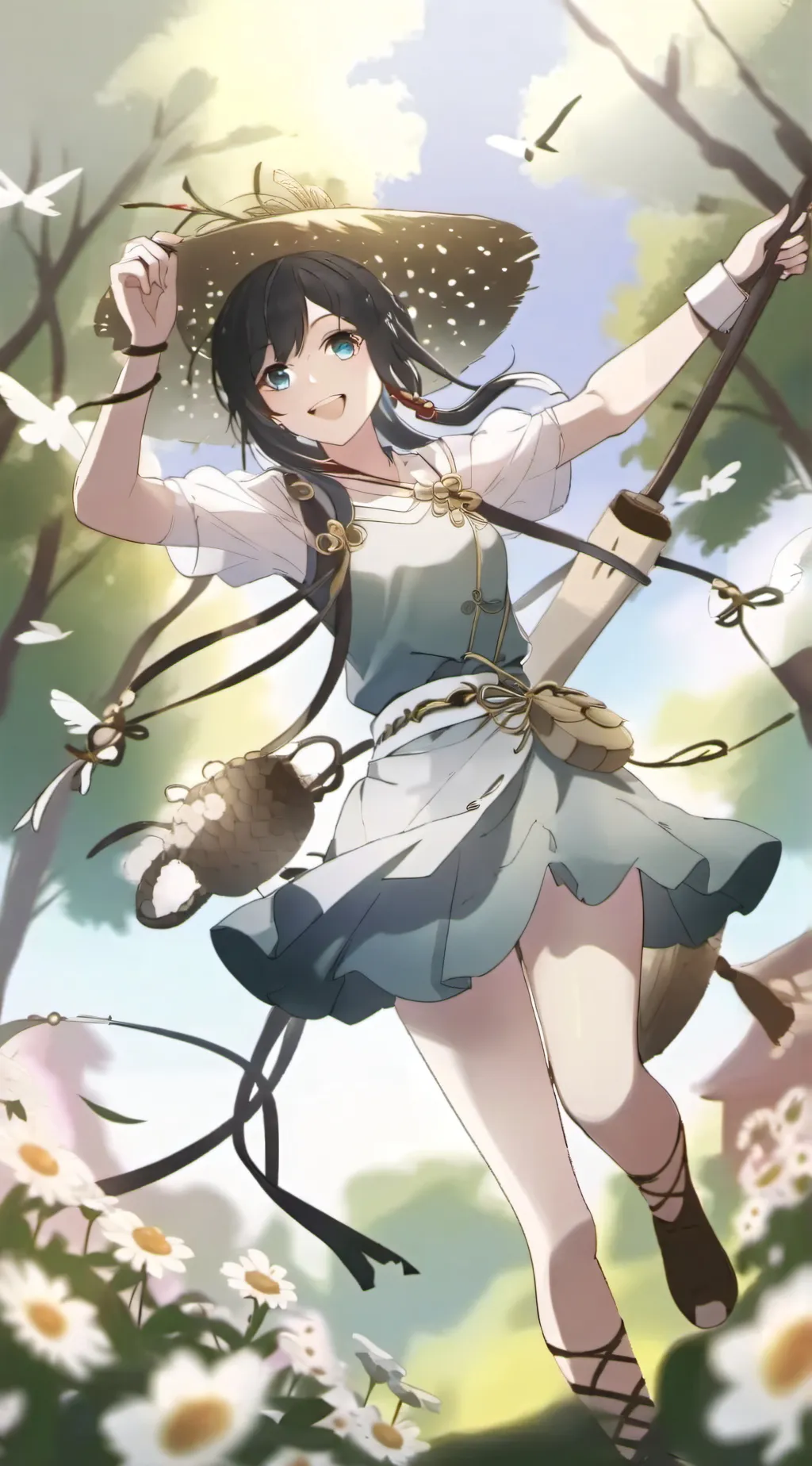 ai character: kami background