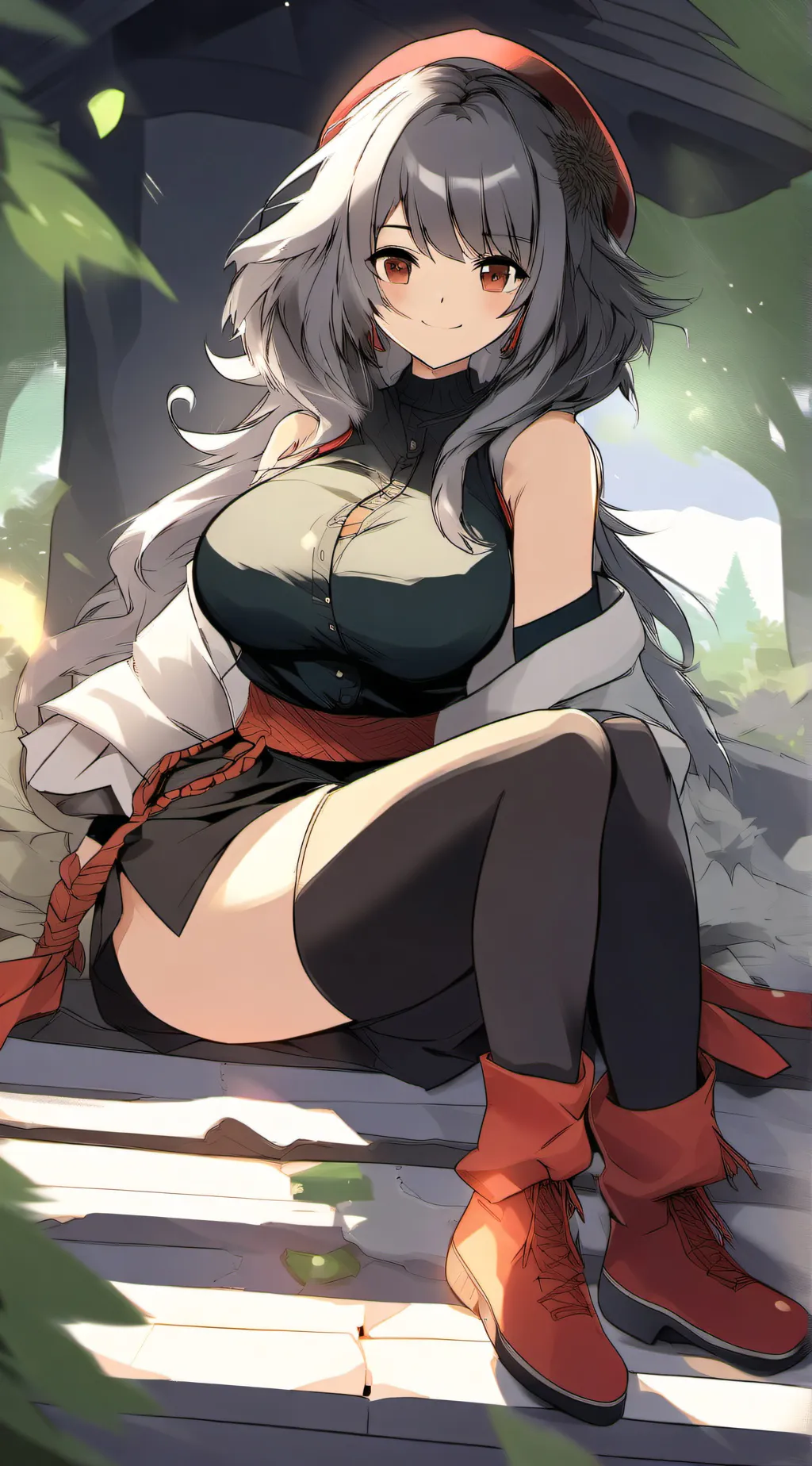 ai character: kitty background