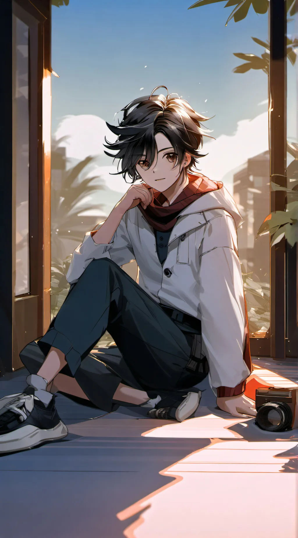 ai character: Ralph  background