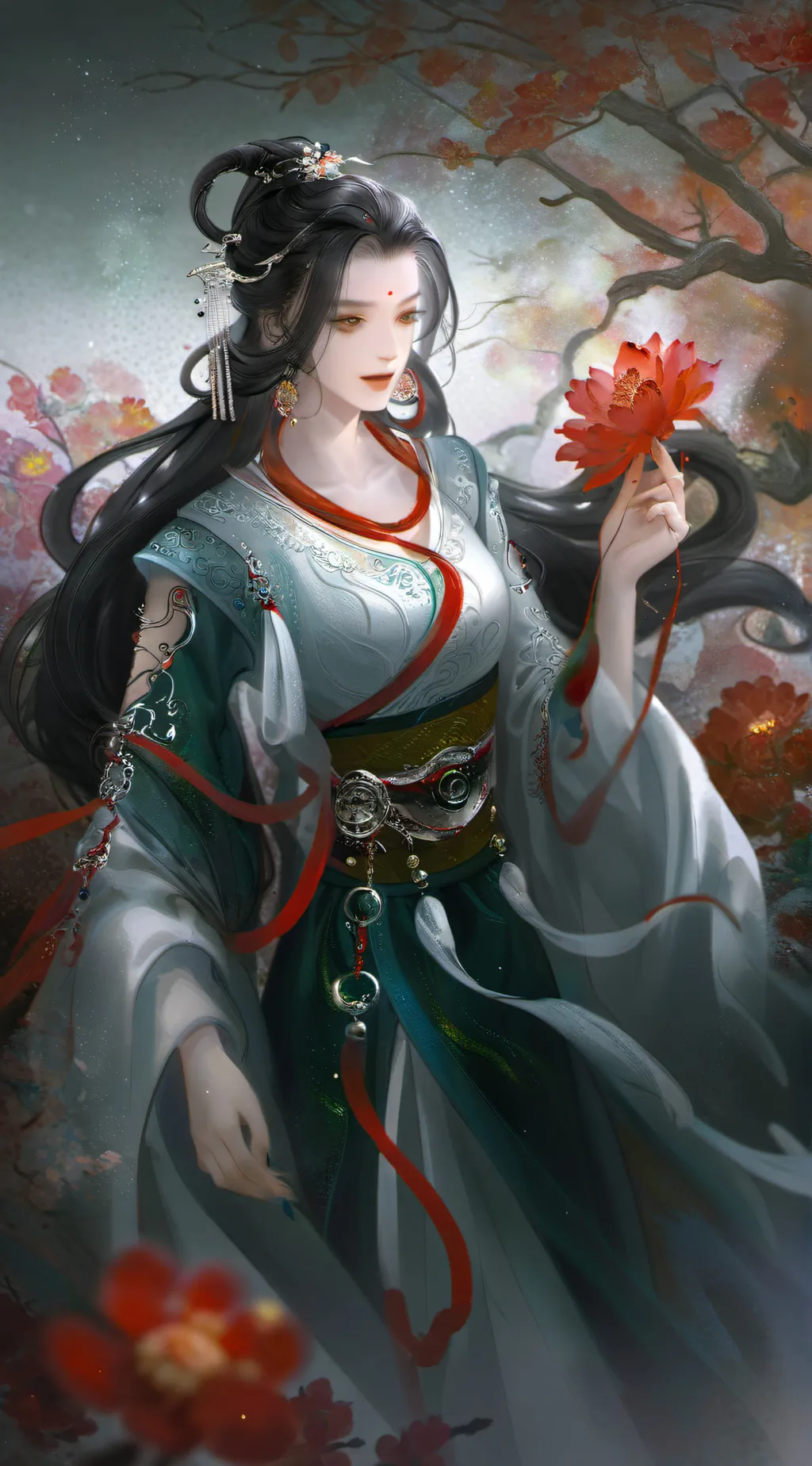 ai character: 九辞 background