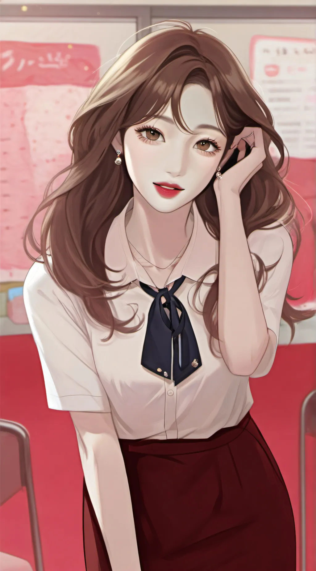 ai character: 김소연  background