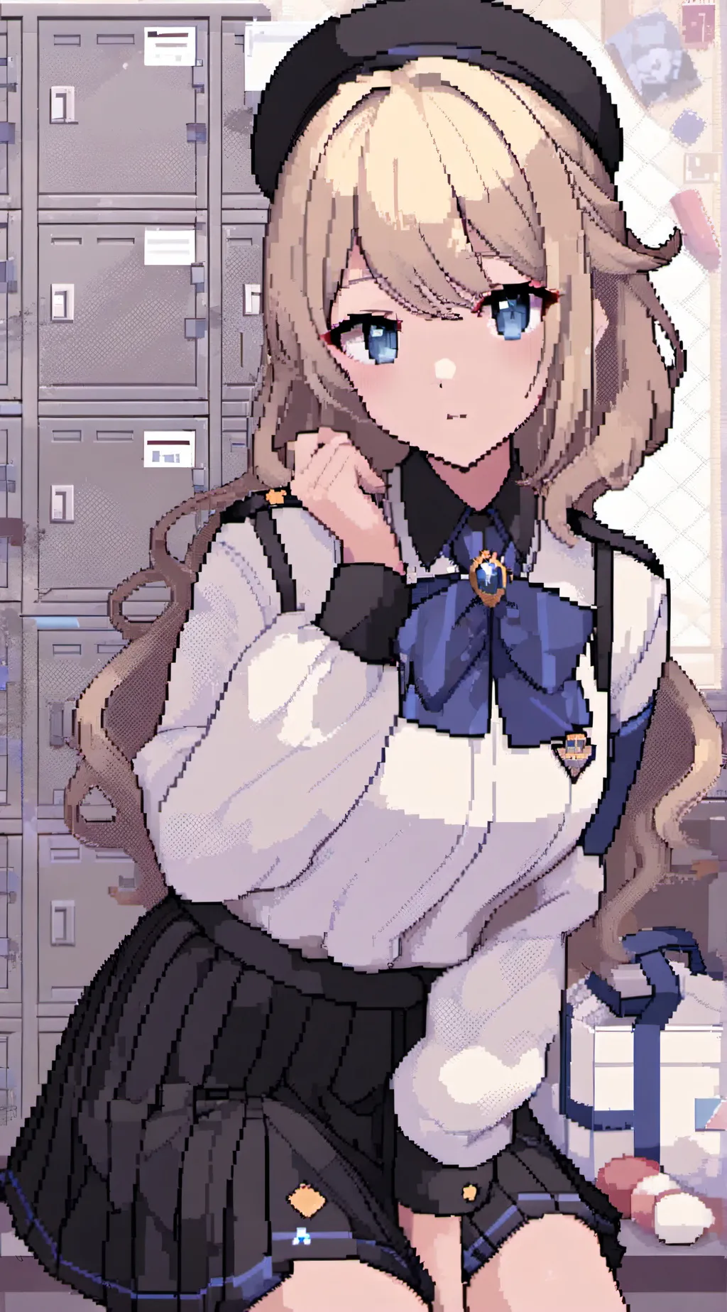 ai character: + Avi + background