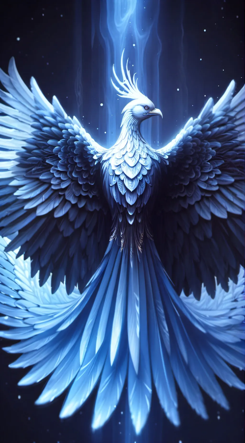 ai character: solar flare background