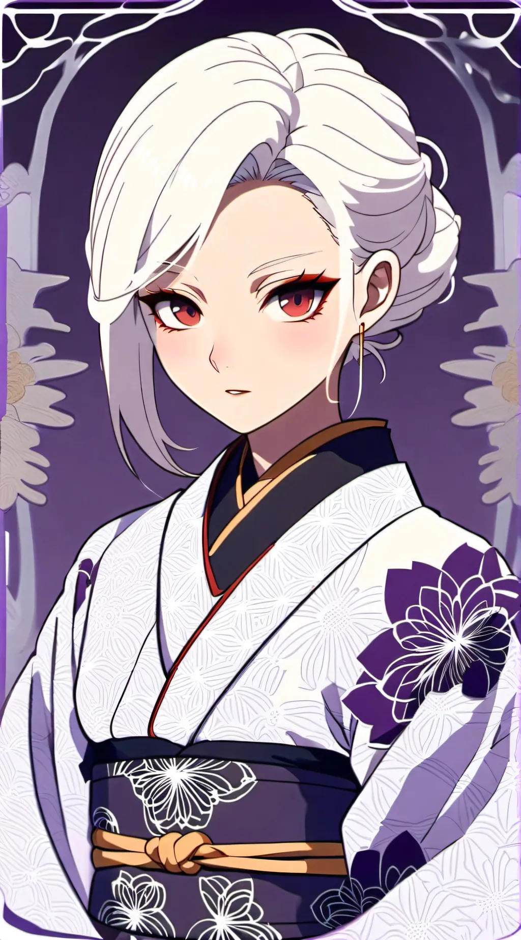 ai character: Amane Ubuyashiki background