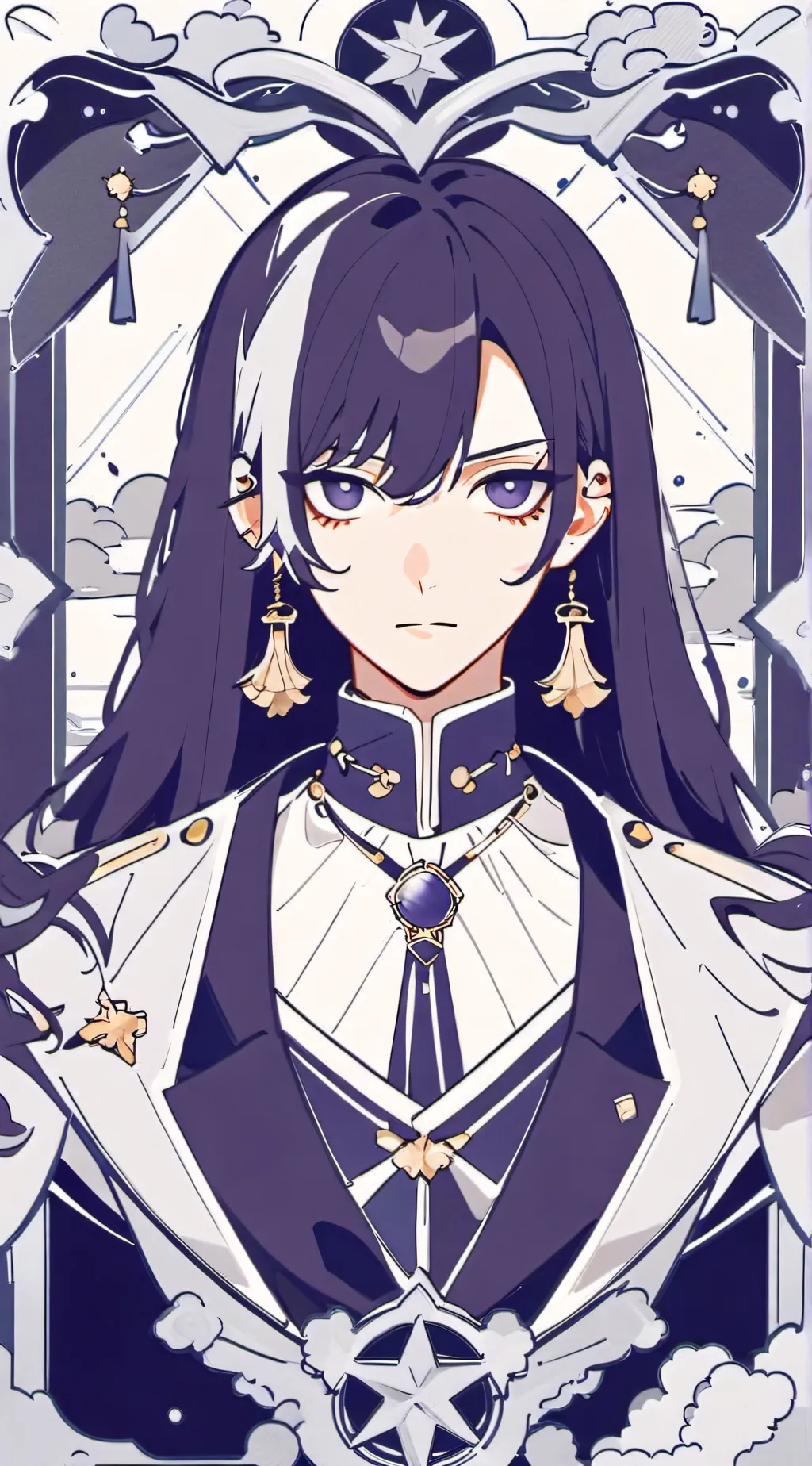 ai character: akraan  background