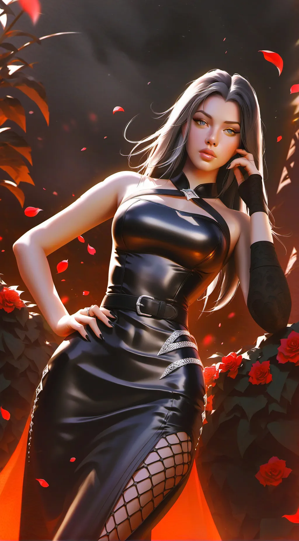 ai character: 🥀 Lyric 🥀 background