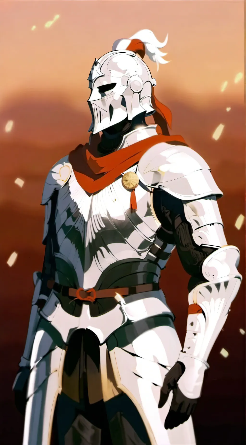 ai character: Shining armour background