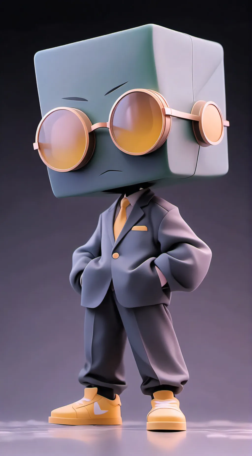 ai character: artificial idiot background