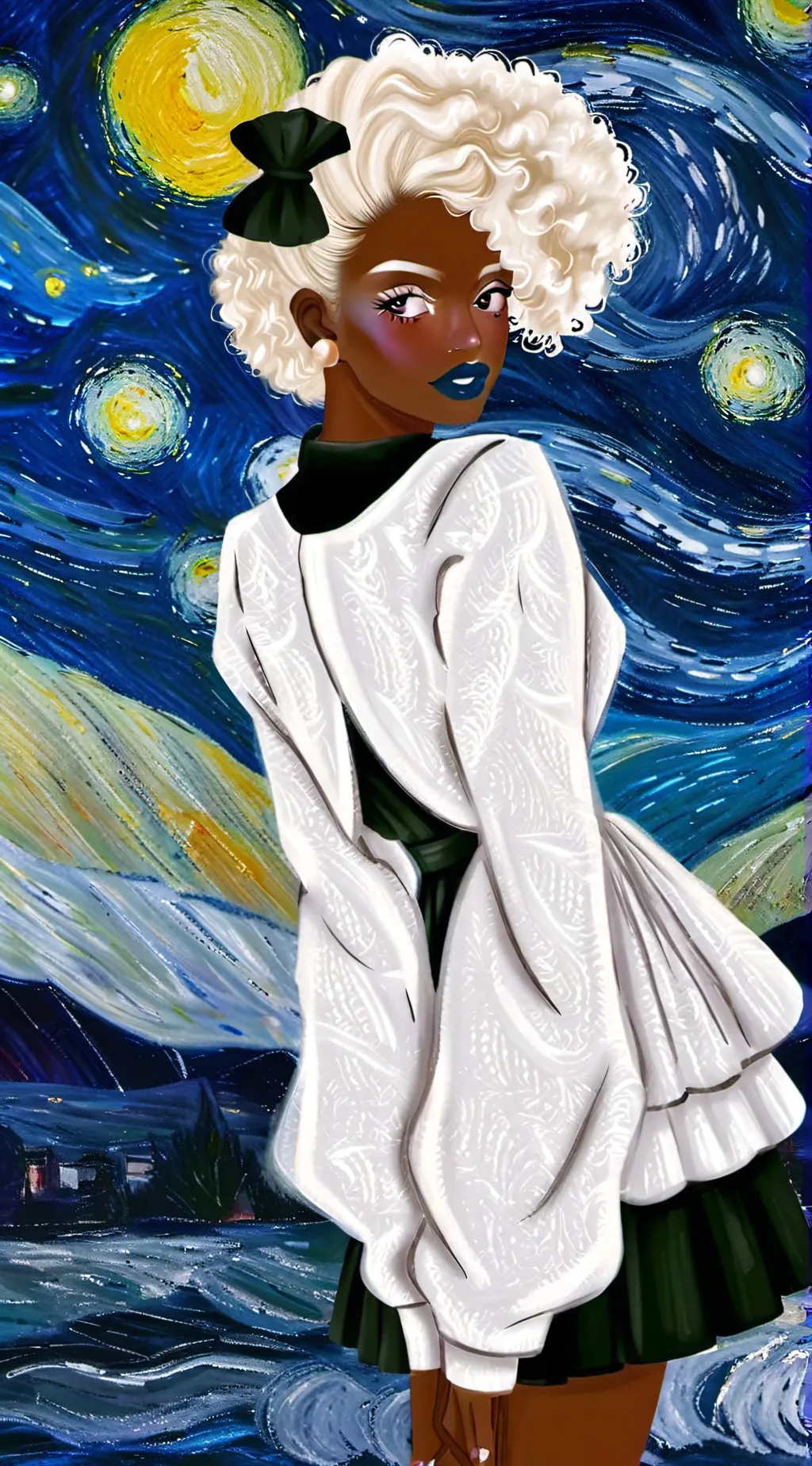 ai character: Seraphina Storm background