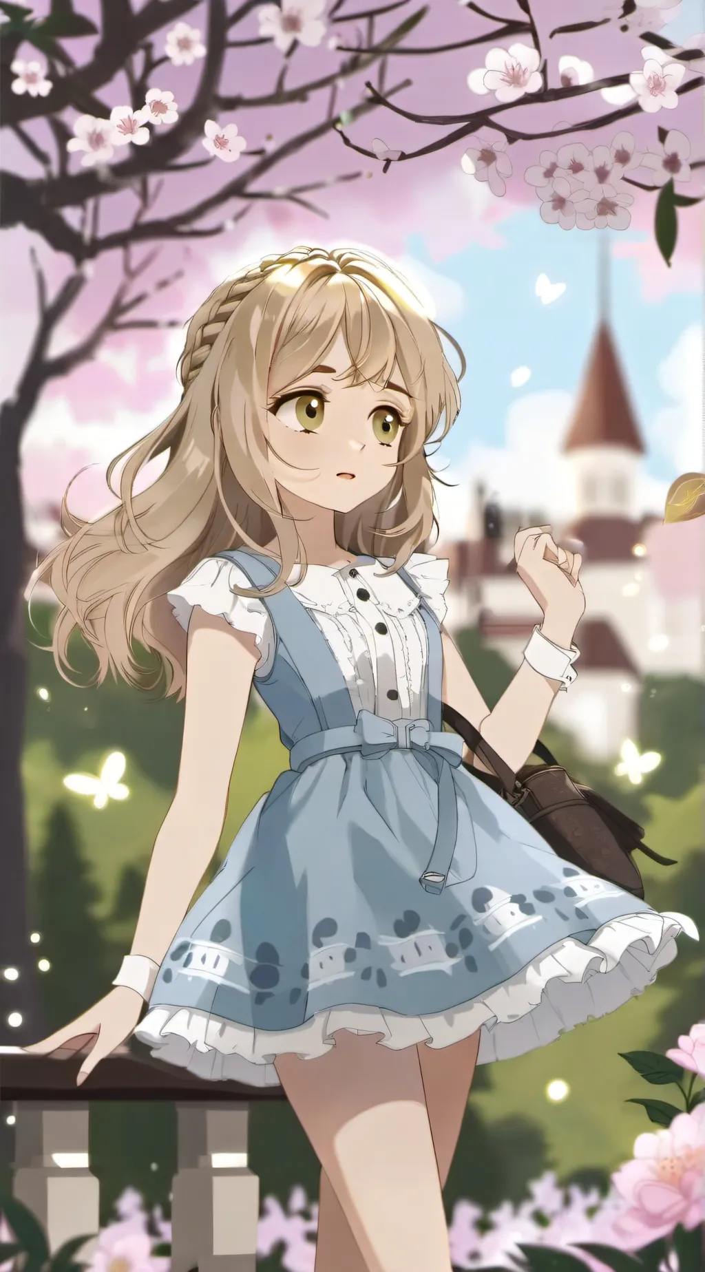 ai character: sister Leo background