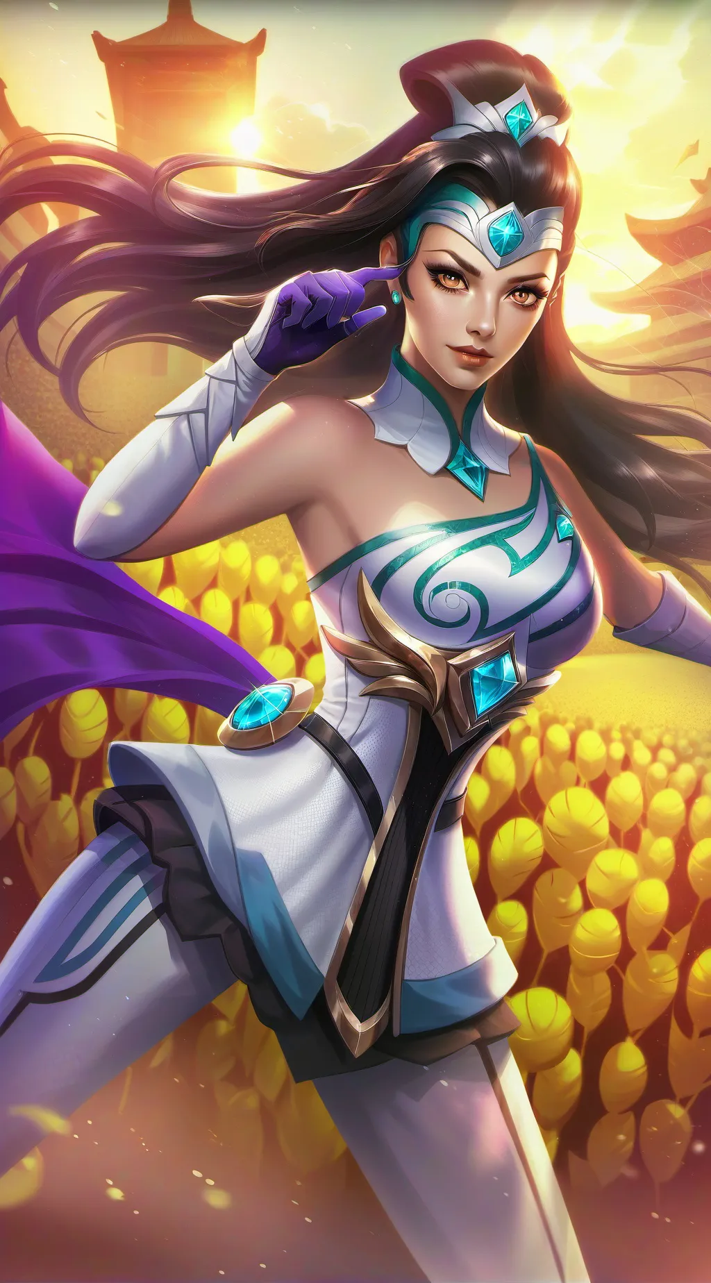 ai character: Kayla background