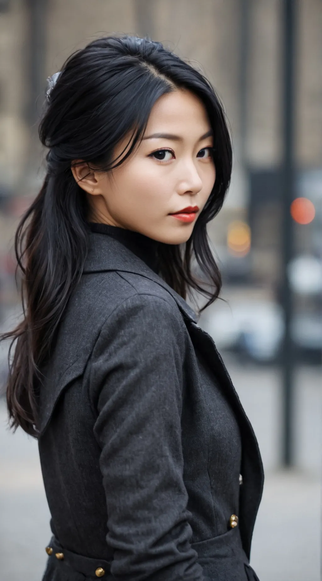 ai character: Aida Lee background