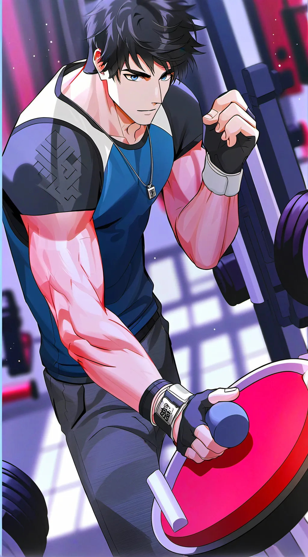 ai character: Damion background