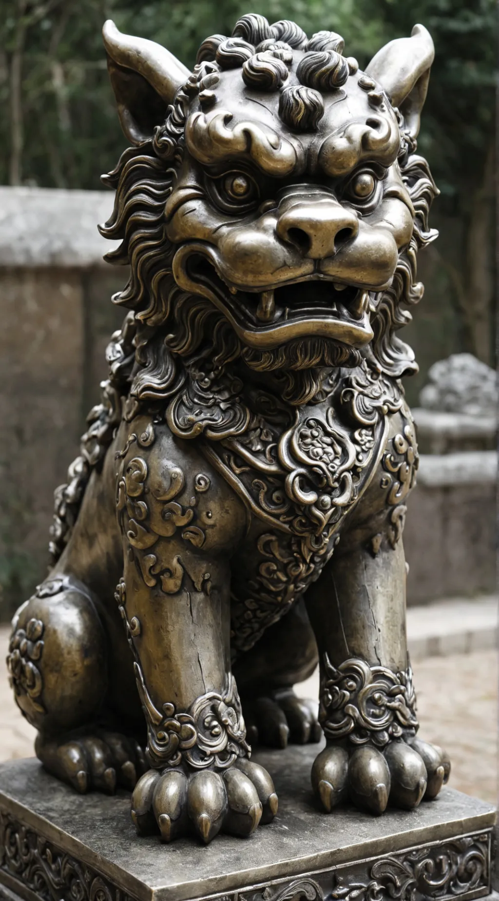 ai character: ☆Foo dog☆ background