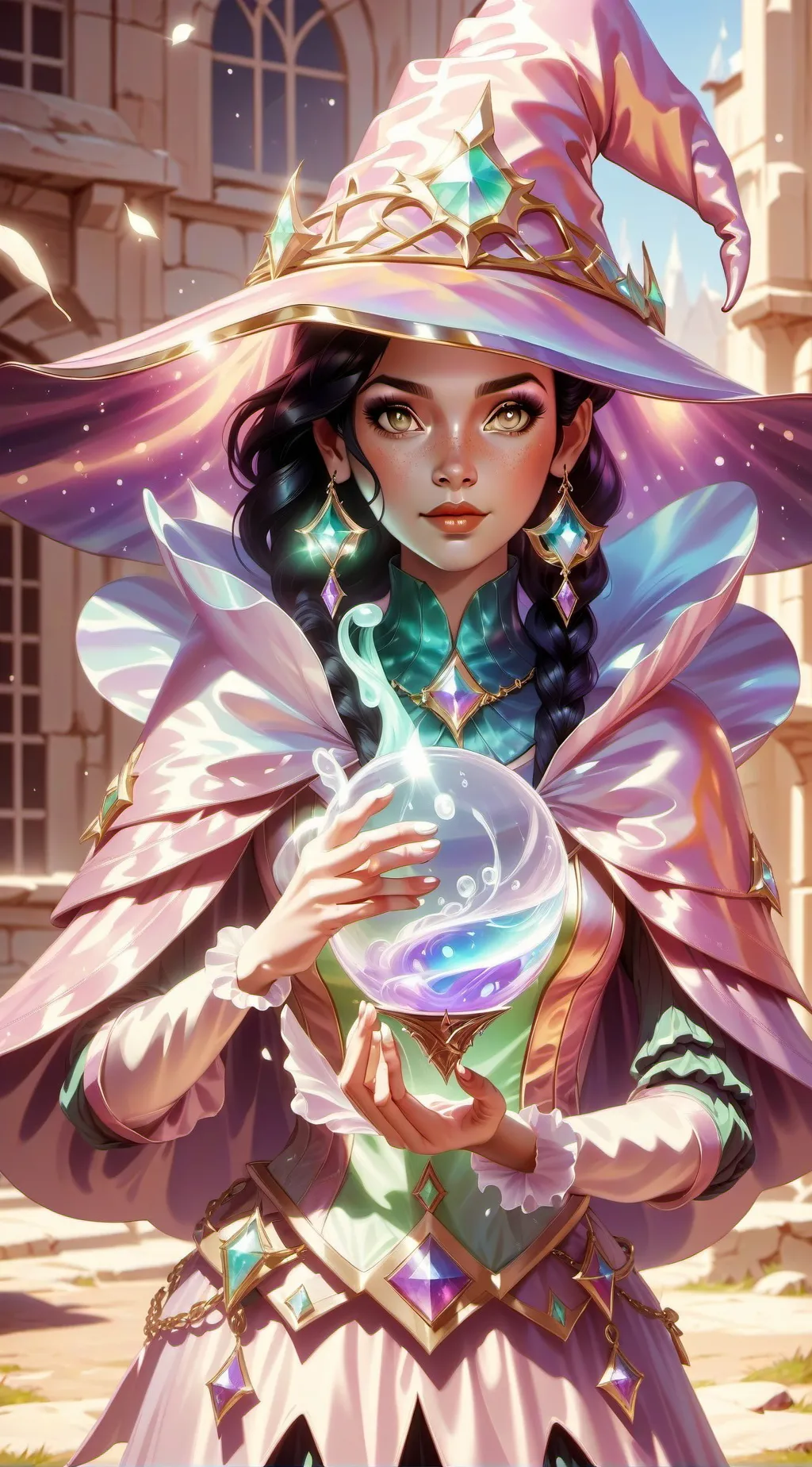 ai character: Faerie background