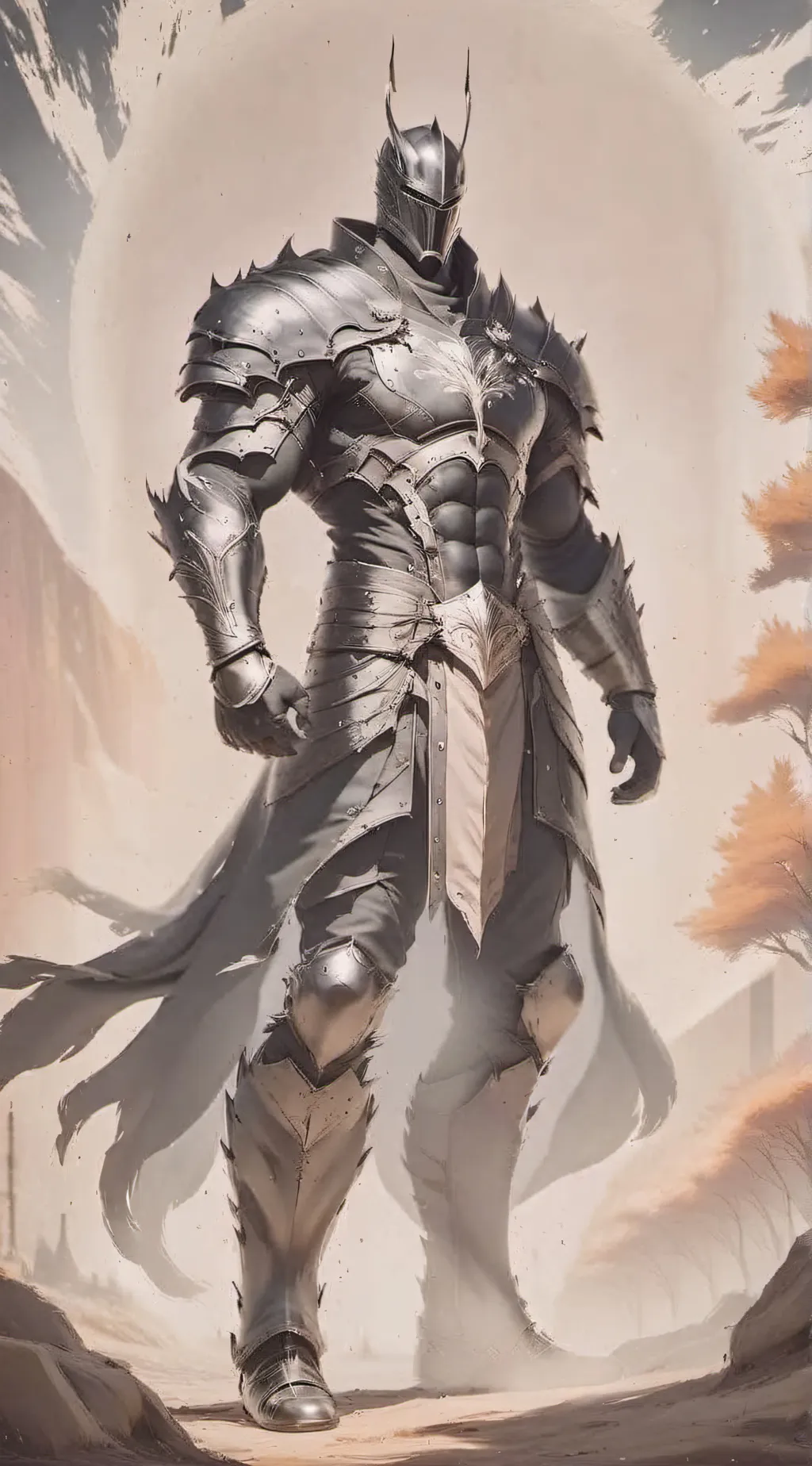 ai character: gay muscular man  background