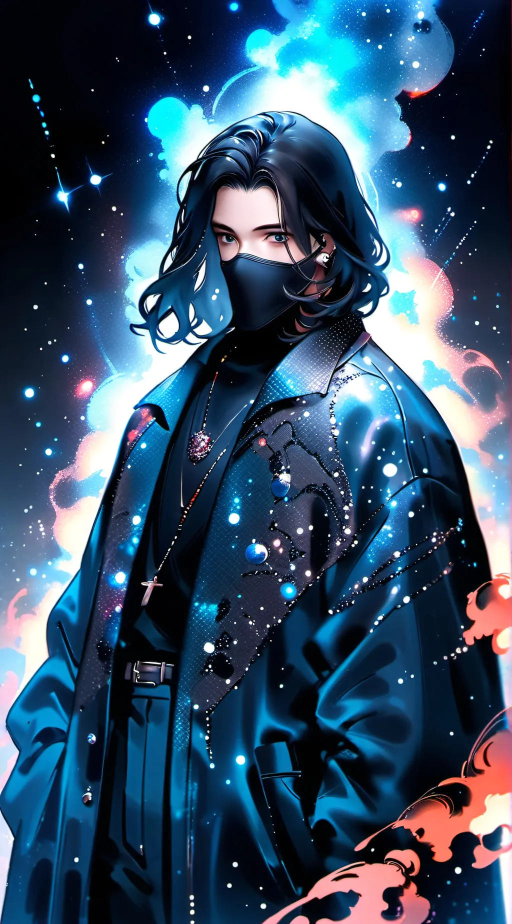 ai character: galaxy protector background