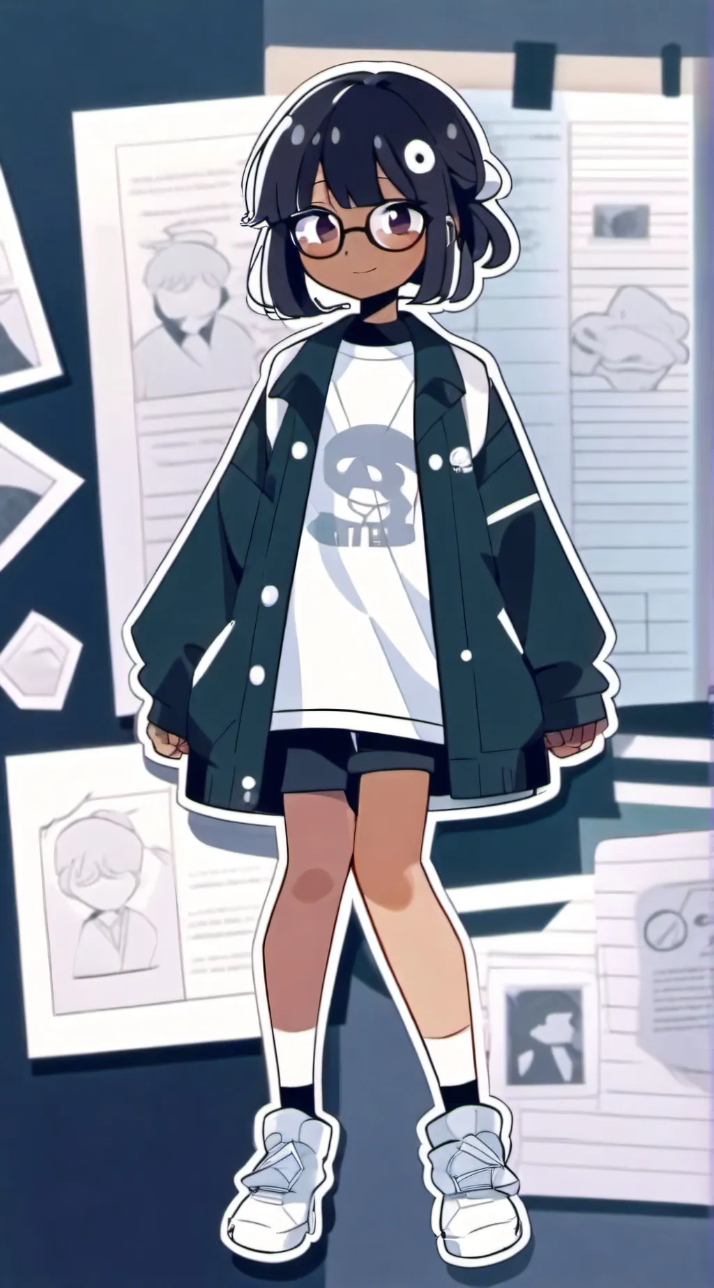 ai character: Nova <3 background