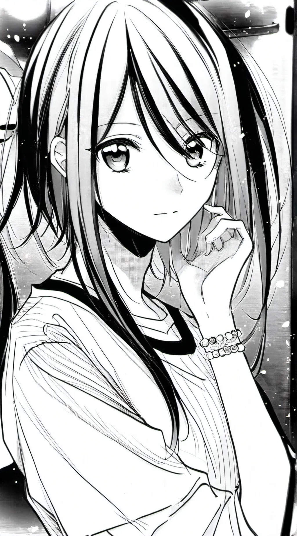 ai character: The Comic background