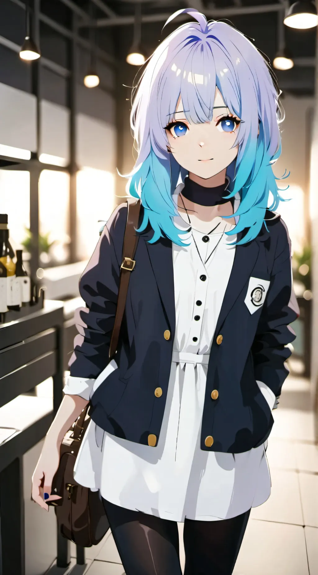 ai character: ￼Flora background