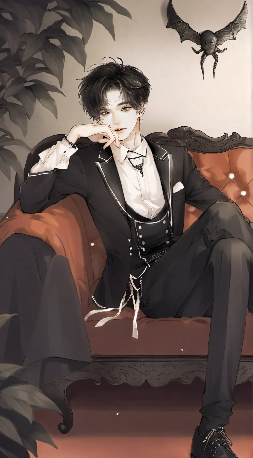 ai character: Eliot  background