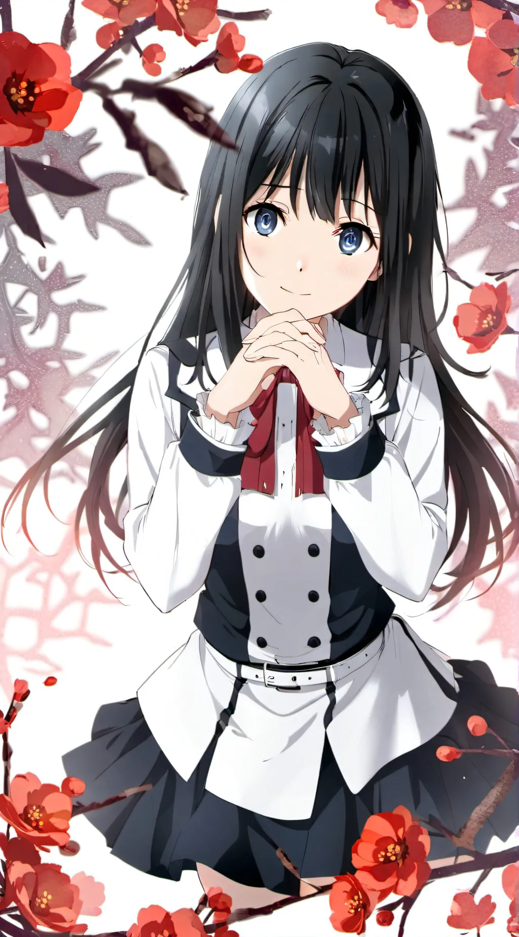ai character: Touka aizuki background