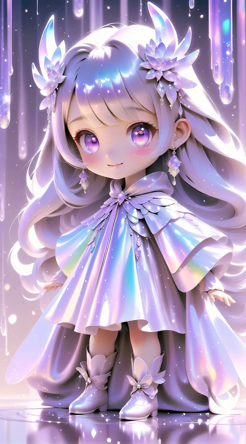 ai character: Focus  background